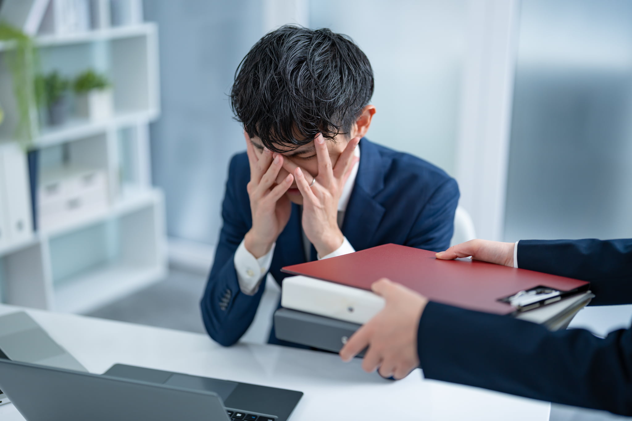 業務が属人化している